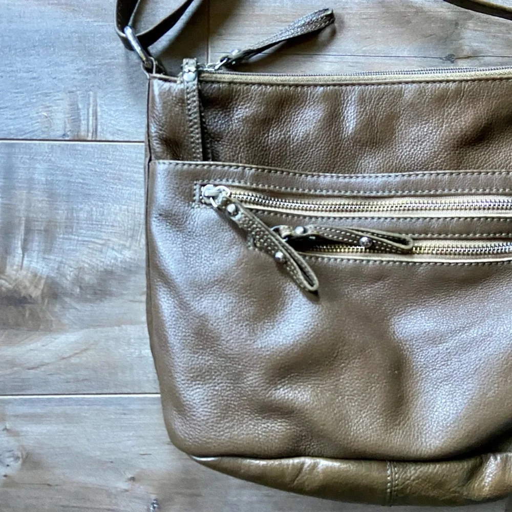 Great American Leather Works Cross Body Bag in Brown